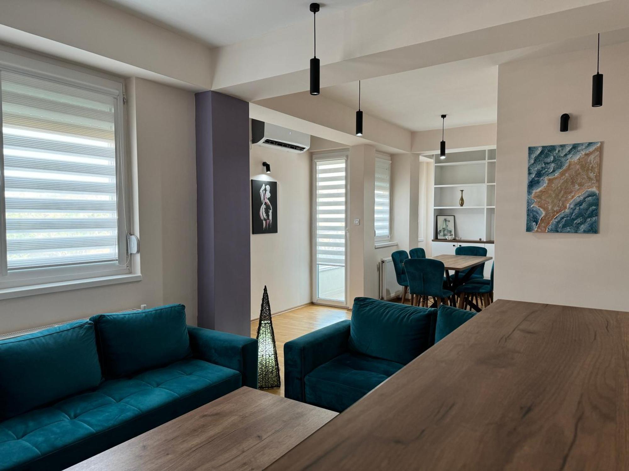 Modern Skopje Apartment Eksteriør billede